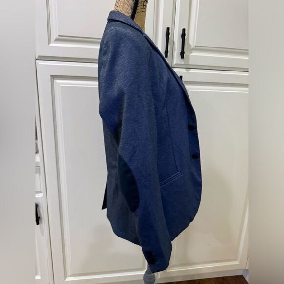 H&M pique blazer suit jacket sport coat sz 38R - Picture 3 of 8